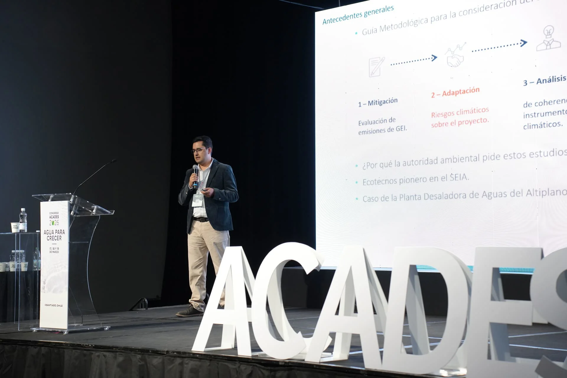 Ecotecnos en el Congreso ACADES 2026